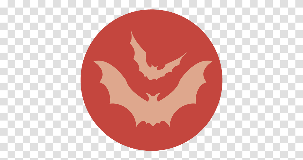Flying Bats Circle Icon & Svg Vector File Circle Batman Icon, Symbol, Painting, Art Transparent Png