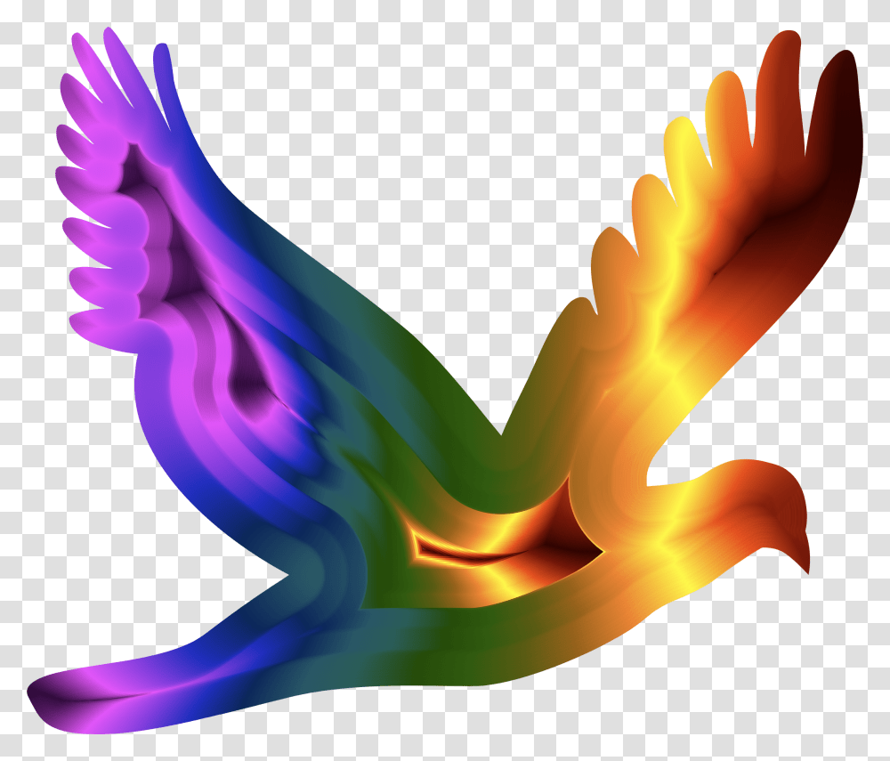 Flying Bird Clipart, Dragon, Fire, Animal, Person Transparent Png