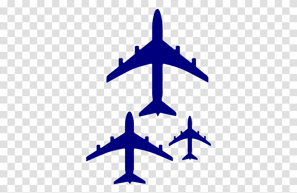 Flying Blue Airplanes Clip Art, Cross, Aircraft, Vehicle Transparent Png
