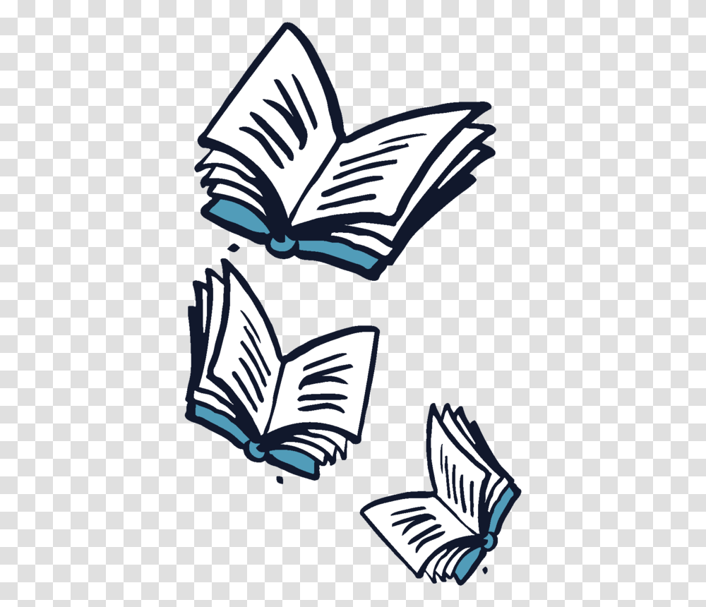Flying Books Off Center Flying Books Clipart, Pillow, Cushion, Bird Transparent Png