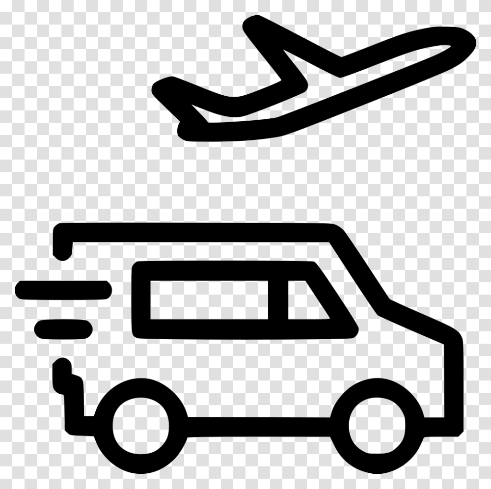 Flying Car Clipart Edge Computing Icon, Bumper, Vehicle, Transportation, Stencil Transparent Png