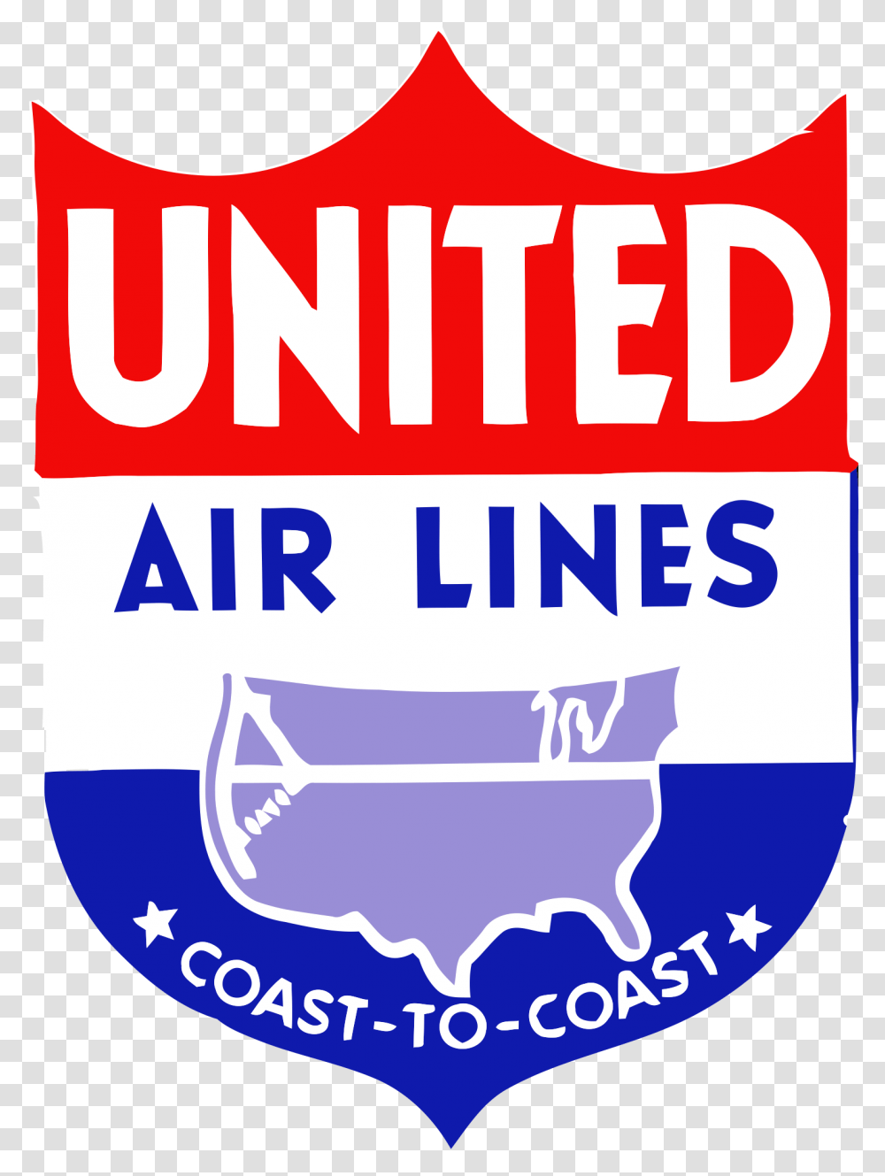 Flying Clipart United Airlines, Label, Beverage, Alcohol Transparent Png