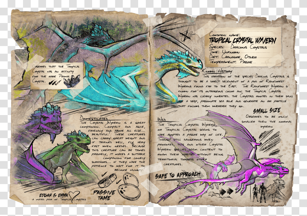 Flying Creatures Ark, Dragon, Book, Bird Transparent Png