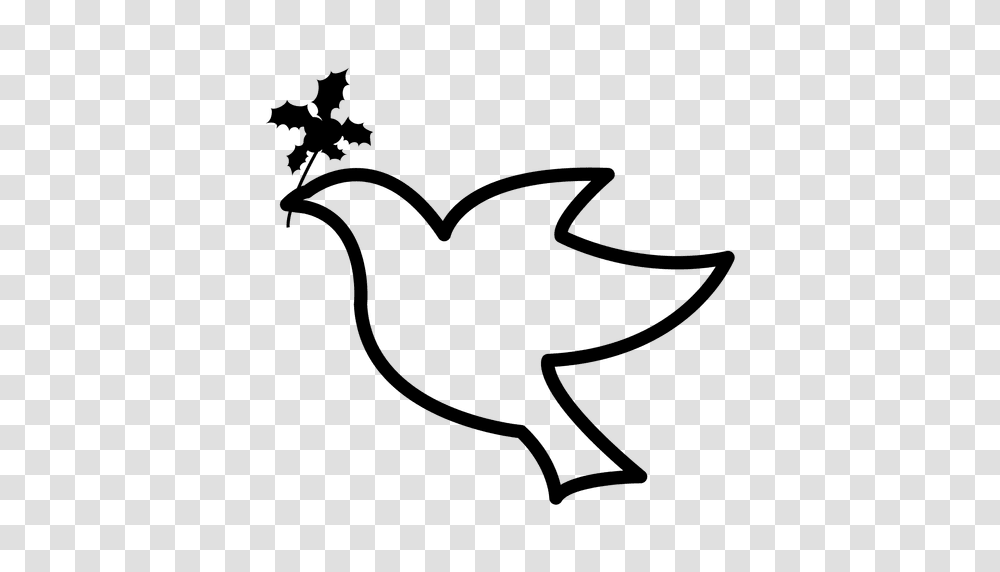 Flying Dove Icon, Bow, Silhouette, Antelope Transparent Png