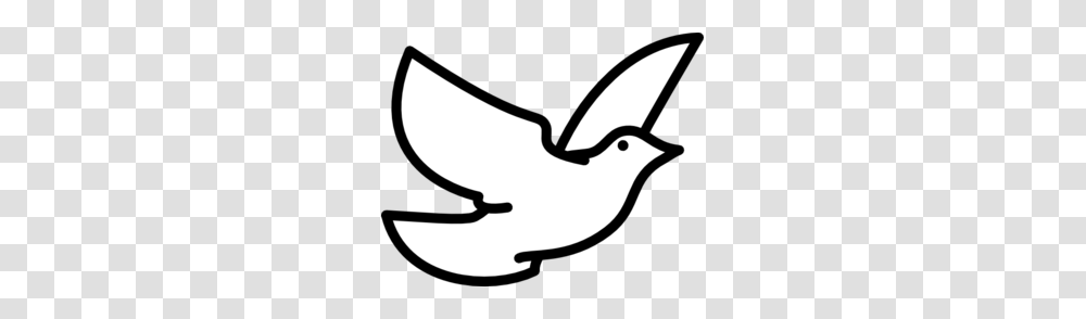 Flying Dove Outline Clip Art For Web, Silhouette, Stencil, Axe, Tool Transparent Png