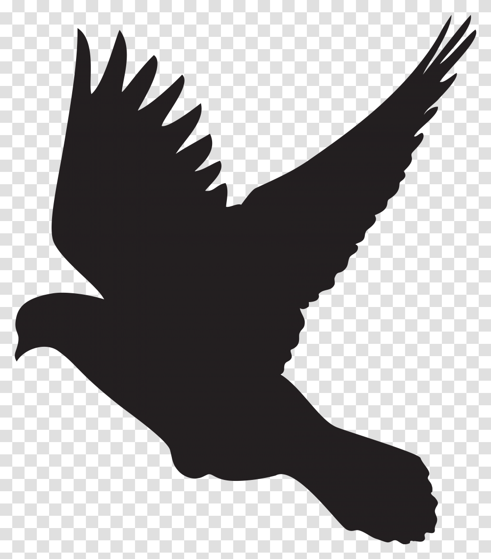 Flying Dove Silhouette Clip Art Gallery Yopriceville, Bird, Animal, Person, Human Transparent Png