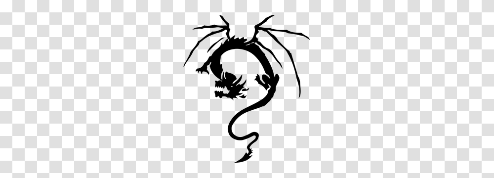 Flying Dragon Clipart Free, Gray, World Of Warcraft Transparent Png