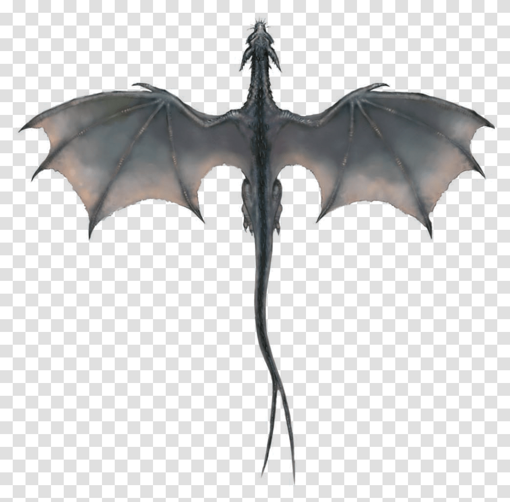 Flying Dragon Game Of Thrones Dragon, Cross Transparent Png