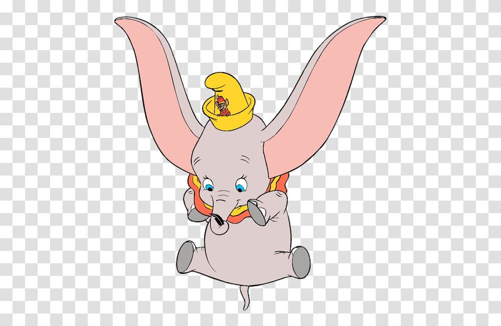 Flying Dumbo Clipart, Face, Mammal, Animal, Leisure Activities Transparent Png
