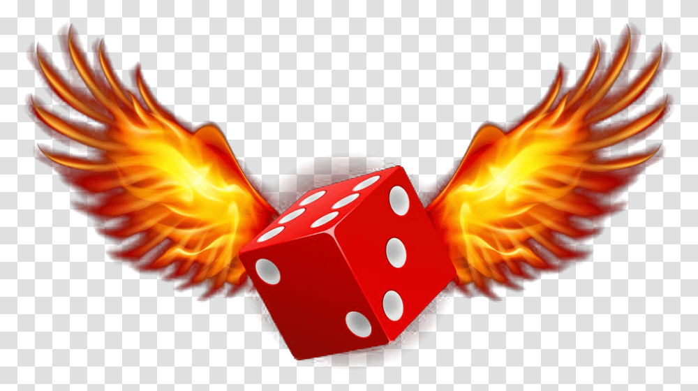 Flying Fairy, Fire, Flame, Dice, Game Transparent Png
