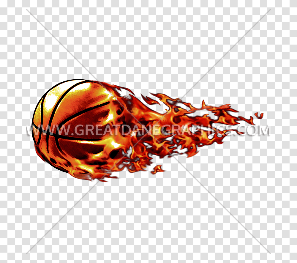 Flying Flaming Basketball For Basketball, Graphics, Art, Sphere, Skin Transparent Png