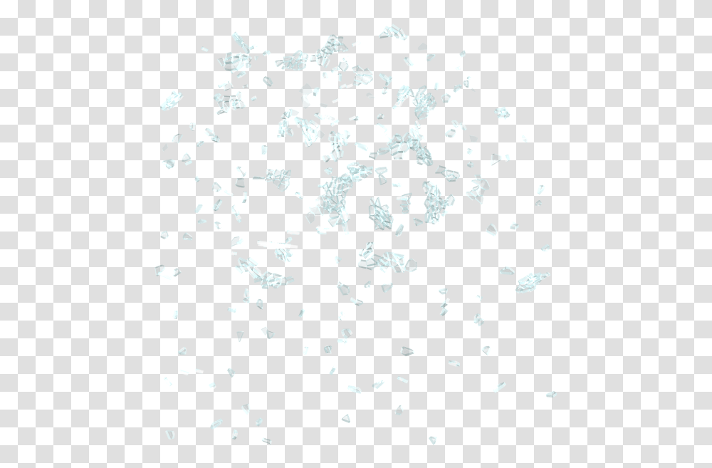 Flying Glass, Snowflake, Paper, Confetti Transparent Png