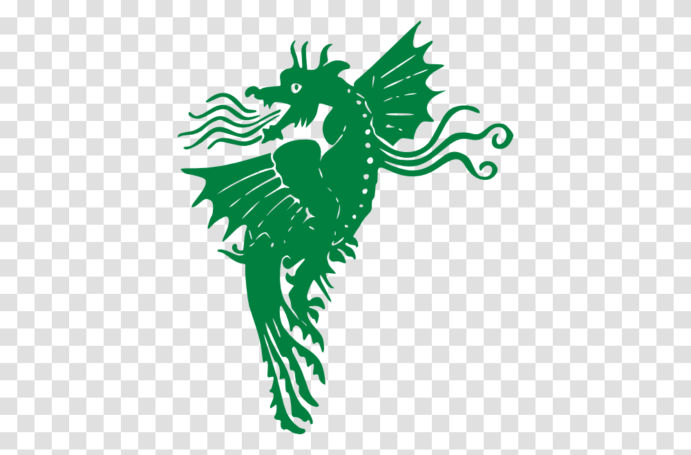 Flying Green Dragon Clip Art Transparent Png