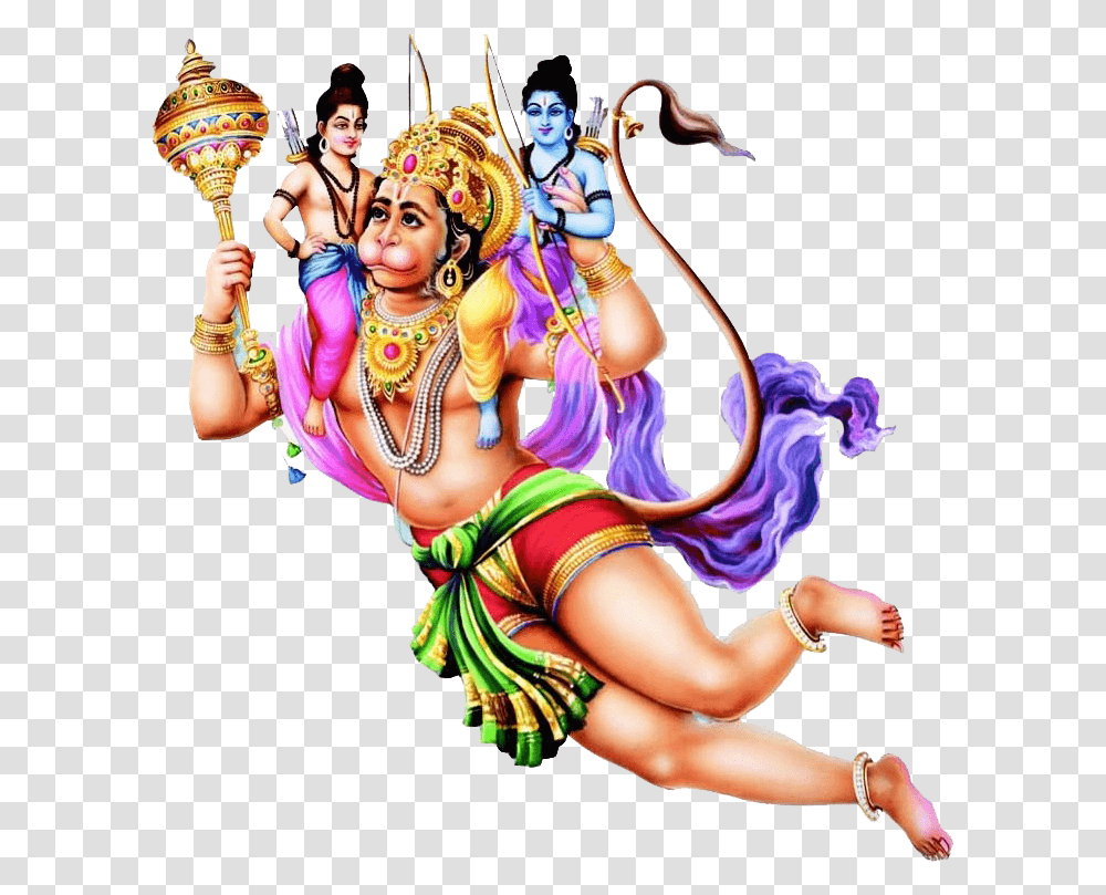 Flying Hanuman, Dance Pose, Leisure Activities, Person, Human Transparent Png
