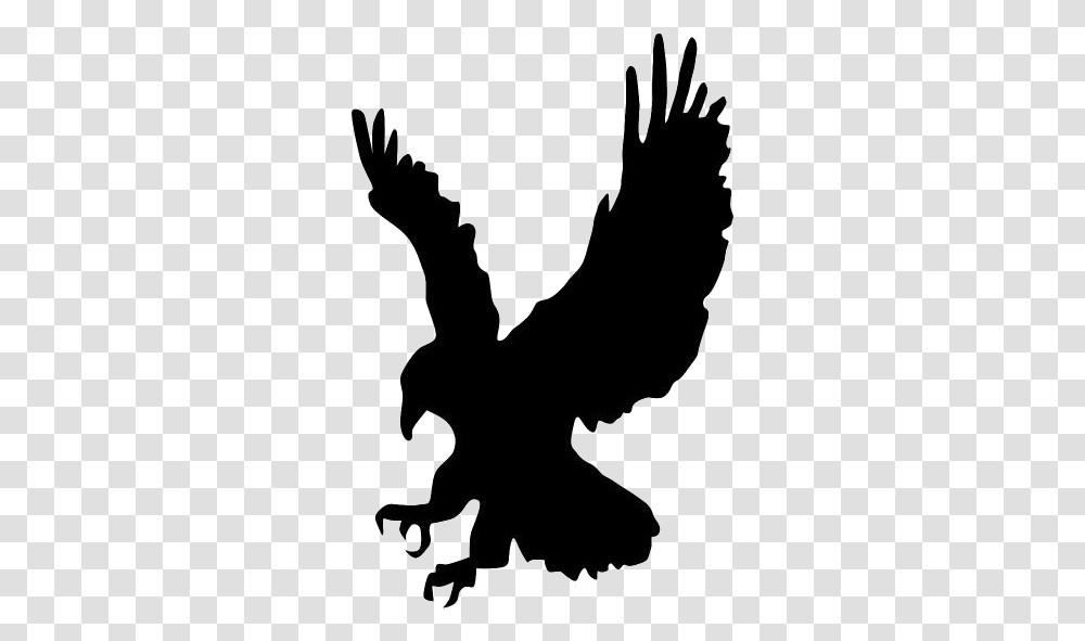Flying Harpy Eagle Image Silhouette Eagle Clipart, Hand, Person, Arm, People Transparent Png