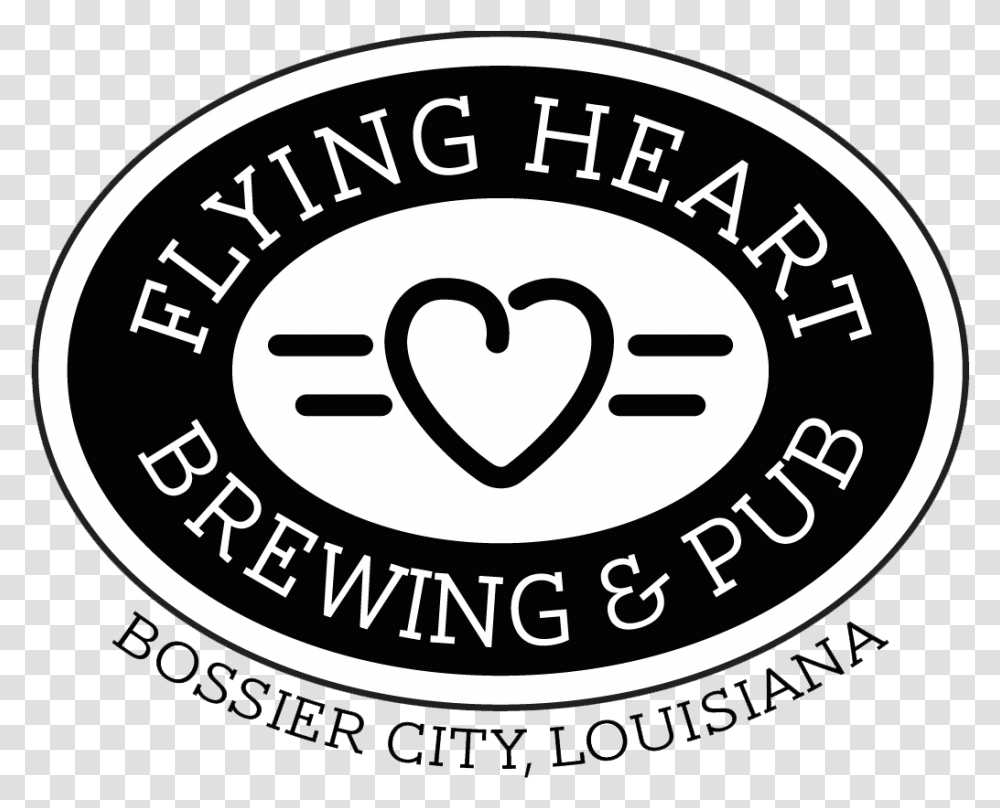 Flying Heart Brewing And Pub, Label, Sticker Transparent Png