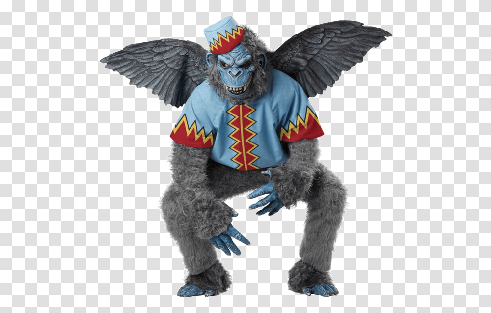 Flying Monkey From Wizard Of Oz, Costume, Person, Figurine Transparent Png
