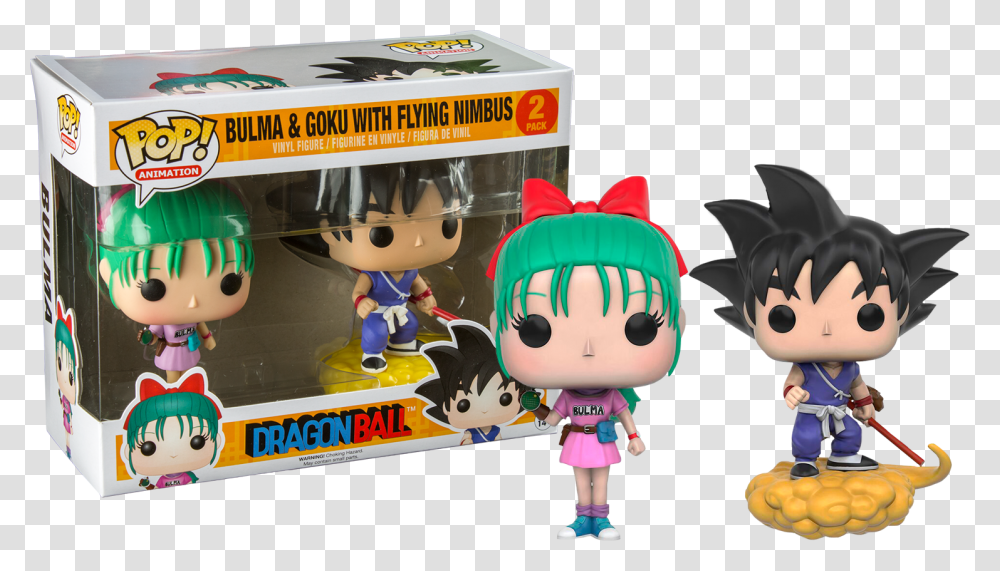 Flying Nimbus Funko Pop Dragon Ball Bulma, Toy, Doll, Food, Carton Transparent Png