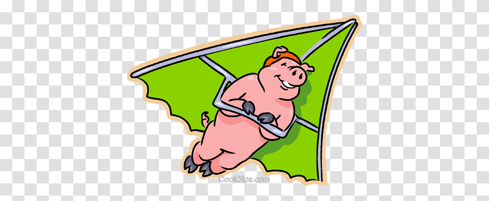 Flying Pig Clipart Group With Items, Armor, Kite, Toy Transparent Png