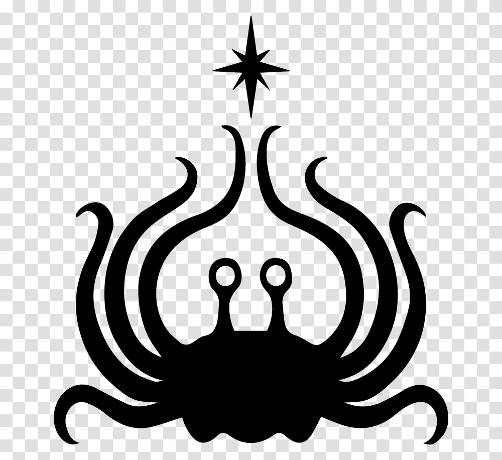Flying Spaghetti Monster Logo, Gray, World Of Warcraft Transparent Png