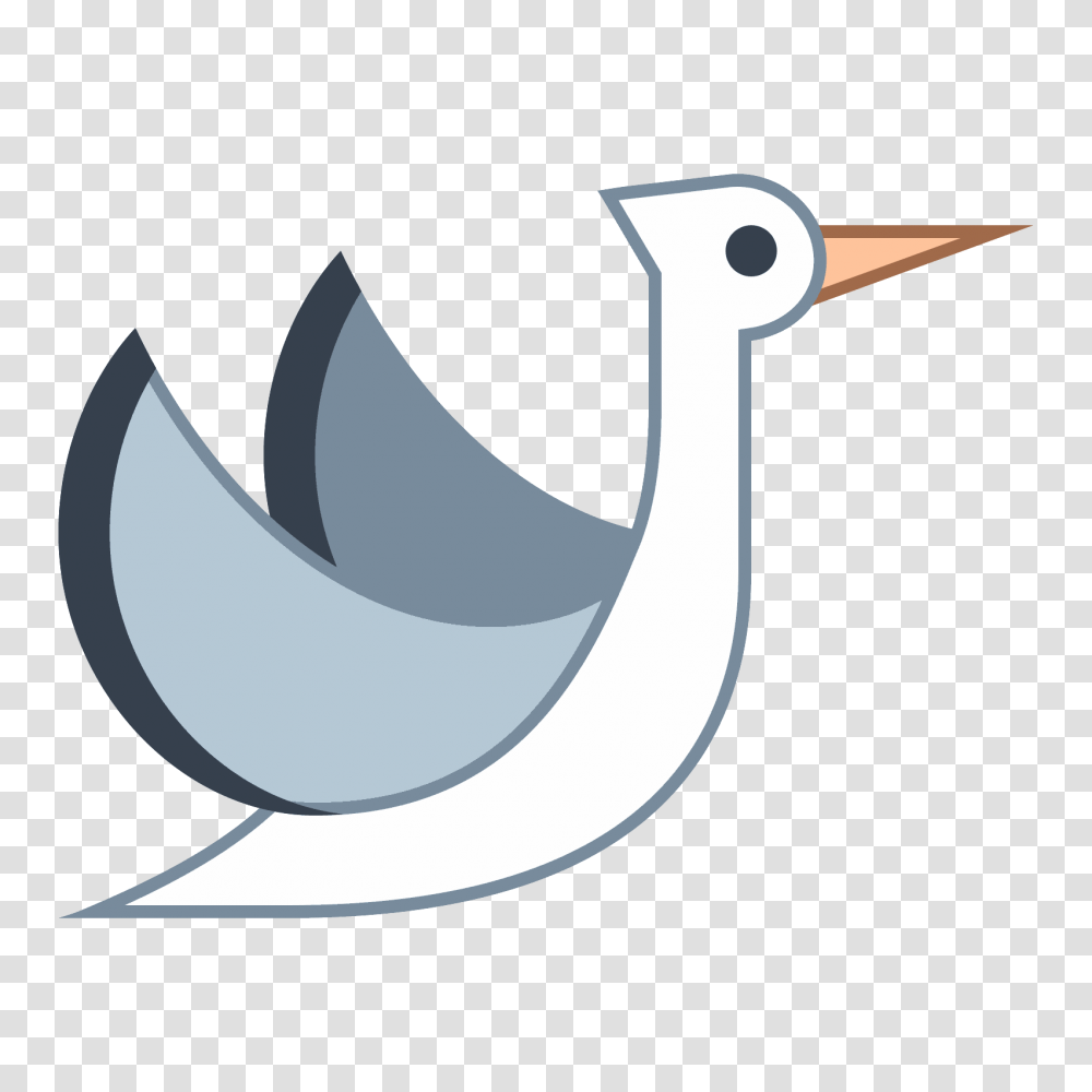 Flying Stork, Axe, Animal, Bird Transparent Png