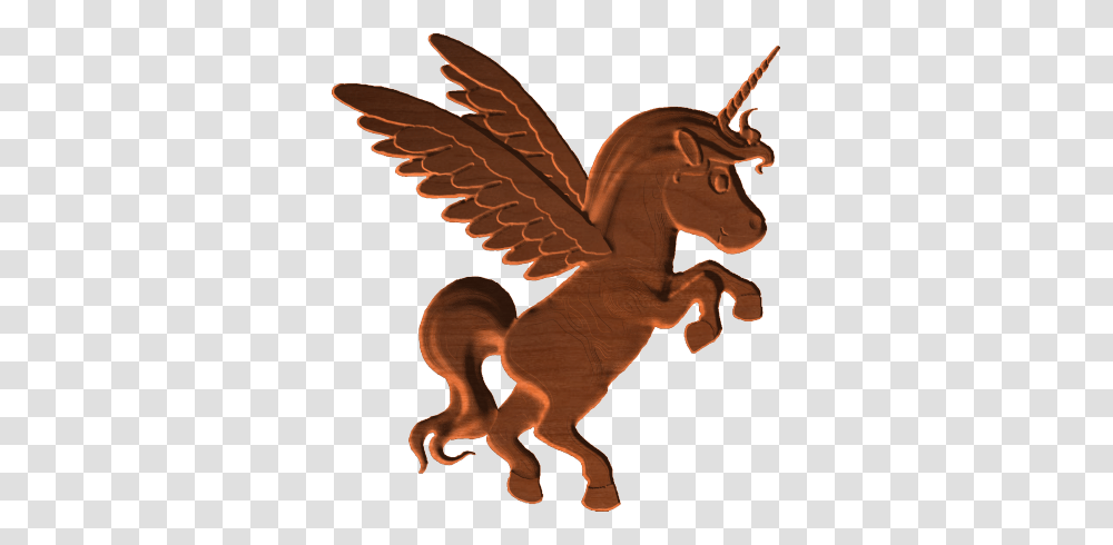 Flying Unicorn Pony, Bronze, Dragon, Animal, Table Transparent Png