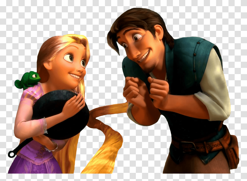 Flynn Amp Rapunzel Rapunzel And Eugene Cute, Person, Human, Hand, Finger Transparent Png