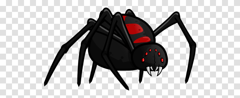Flyordie Io Wiki Cartoon Black Widow Spider, Animal, Invertebrate, Insect, Arachnid Transparent Png