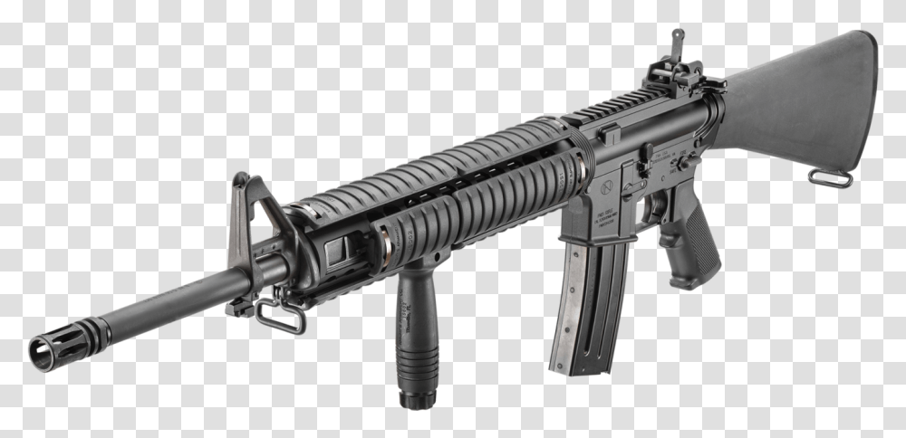 Fn 15 Military Collector M16, Gun, Weapon, Weaponry, Rifle Transparent Png
