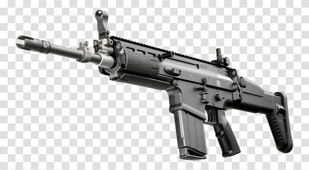 Fn Herstal, Gun, Weapon, Weaponry, Rifle Transparent Png
