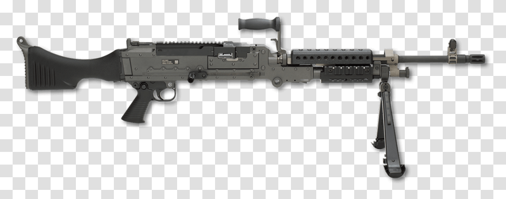 Fn M240l Fn, Gun, Weapon, Weaponry, Machine Gun Transparent Png