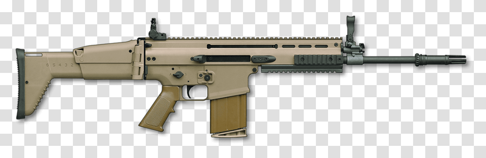 Fn Mk Fortnite Scar Real Life, Gun, Weapon, Weaponry, Armory Transparent Png