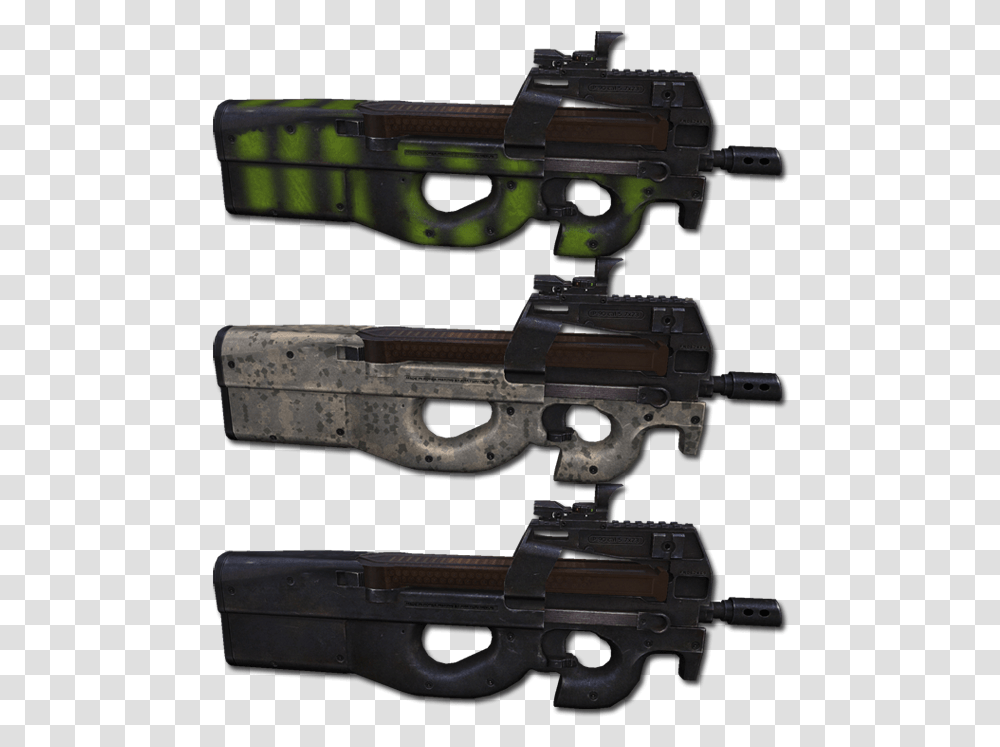 Fn P90 Airsoft Gun, Weapon, Weaponry, Armory, Rifle Transparent Png