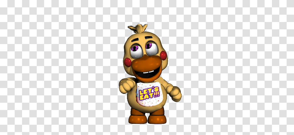 Fnaf Chica Helpy Classic Freetoedit, Toy, Plant, Figurine Transparent Png