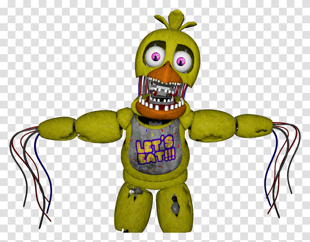 Fnaf Chica, Toy, Robot, Architecture, Building Transparent Png