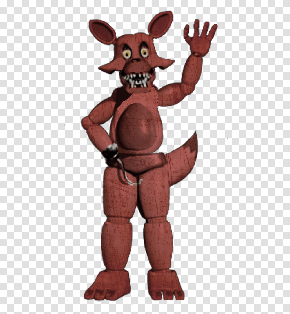 Fnaf Classic Toy Foxy, Figurine, Person, Human Transparent Png