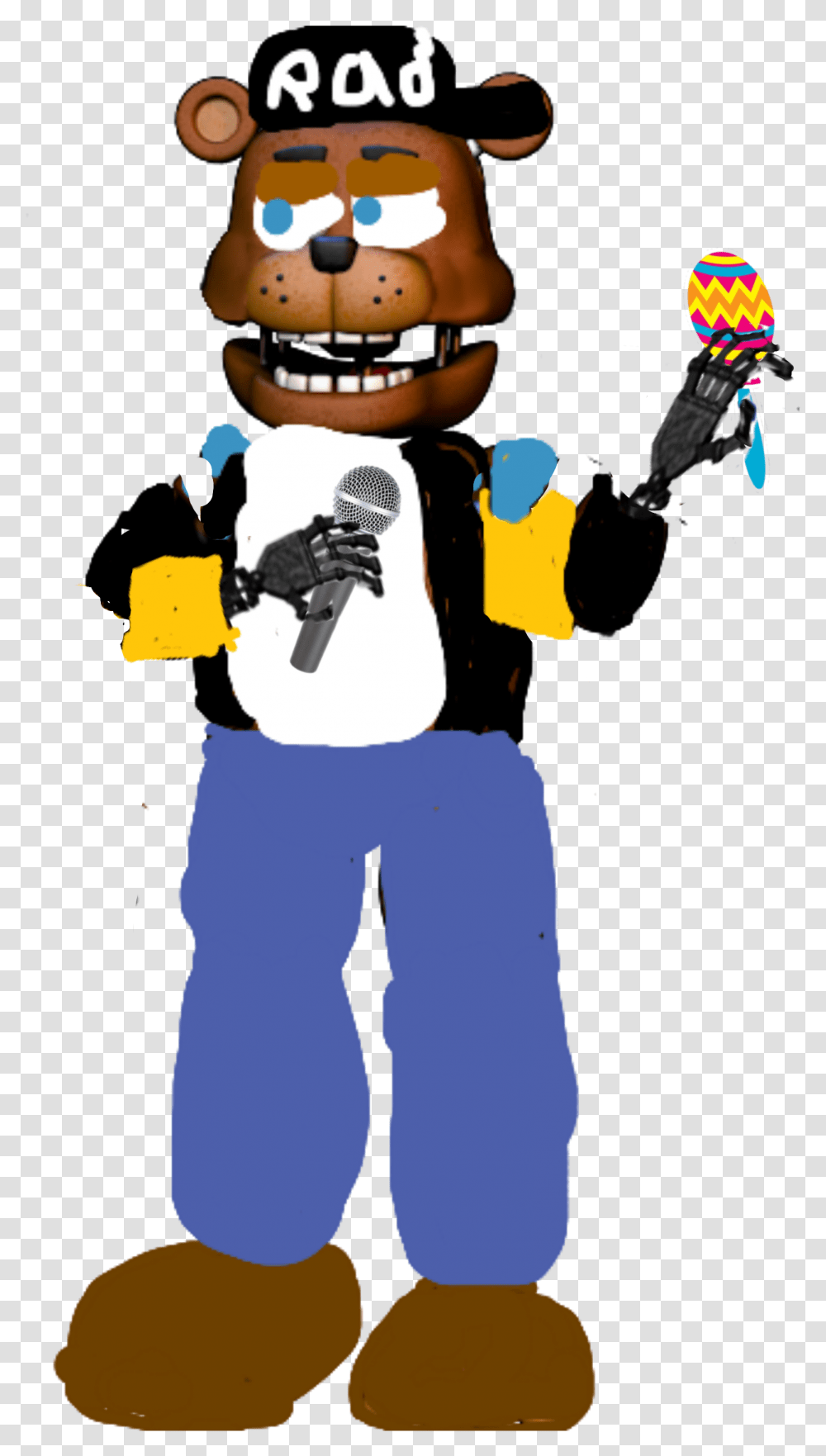 Fnaf Cool Guy With Accessories Cool Guy, Person, Photography, Face Transparent Png