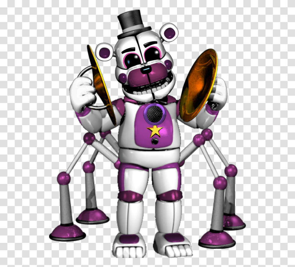 Fnaf Ffps Edit Musicmanmusic Man Has Ascended De Los Animatronicos De Custom Night, Toy, Robot Transparent Png