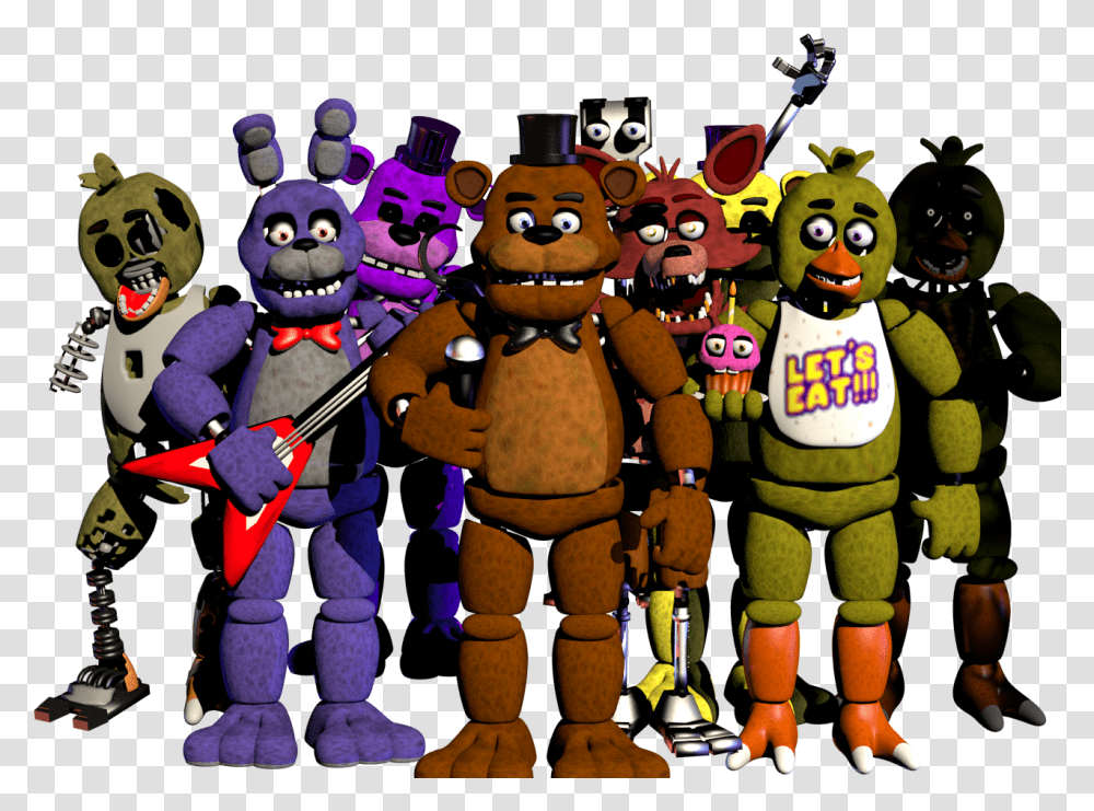 Fnaf, Figurine, Person, Human, People Transparent Png