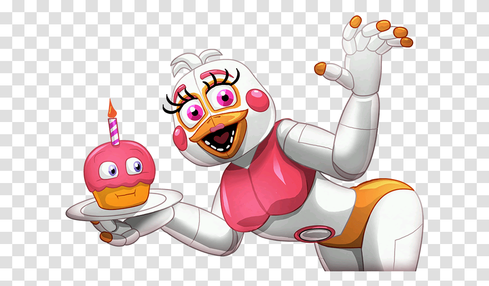 Fnaf Funtime Chica Ucn Download Ultimate Custom Night Funtime Chica, Toy, Performer, Doodle Transparent Png