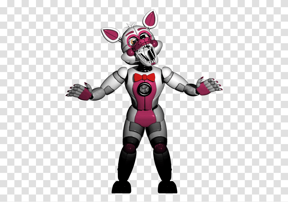 Fnaf Funtime Foxy Tail, Toy, Robot Transparent Png