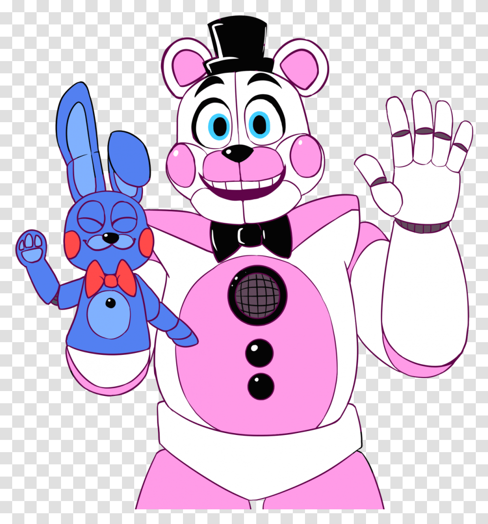 Fnaf Funtime Foxy Waving, Doodle, Drawing, Bowling Transparent Png