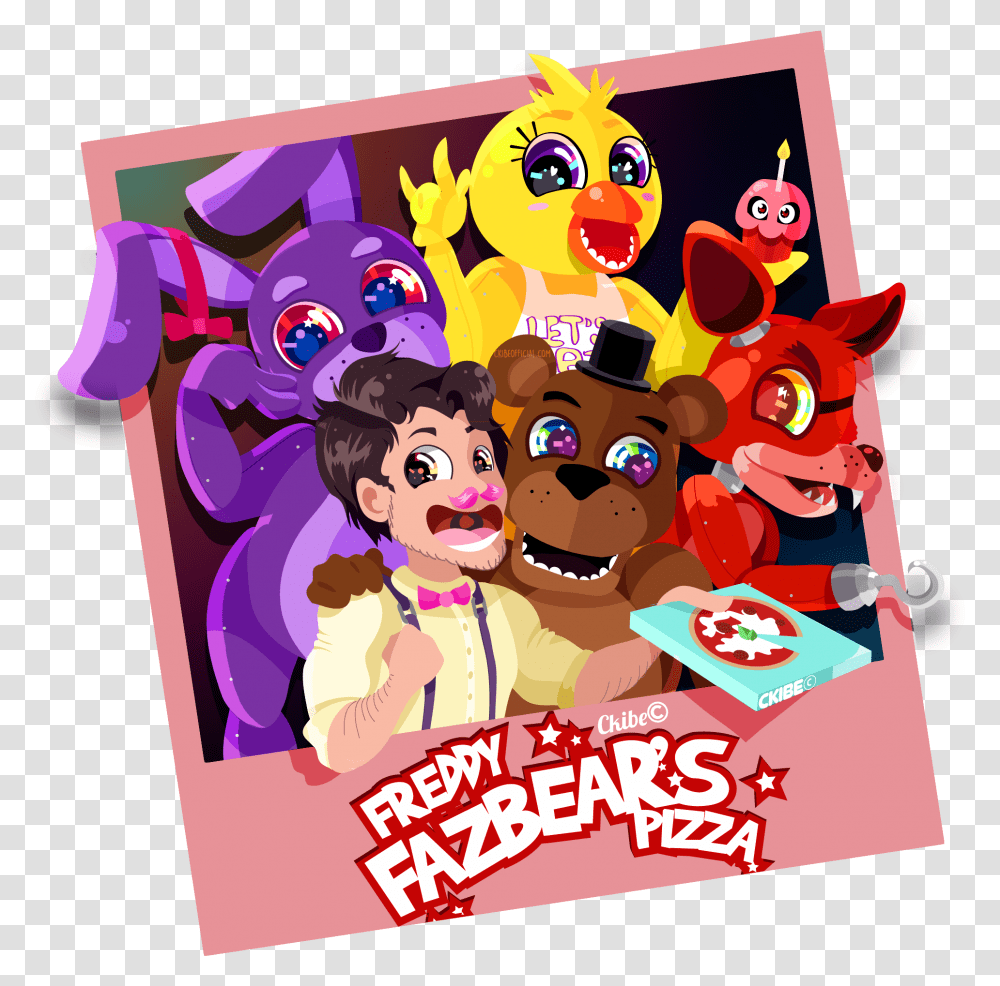 Fnaf My Day At The New Freddy Fazbears Pizza Five Nights At, Advertisement, Poster, Flyer, Paper Transparent Png
