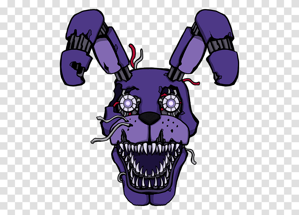 Fnaf Nightmare Bonnie Face, Teeth, Mouth, Lip, Jaw Transparent Png