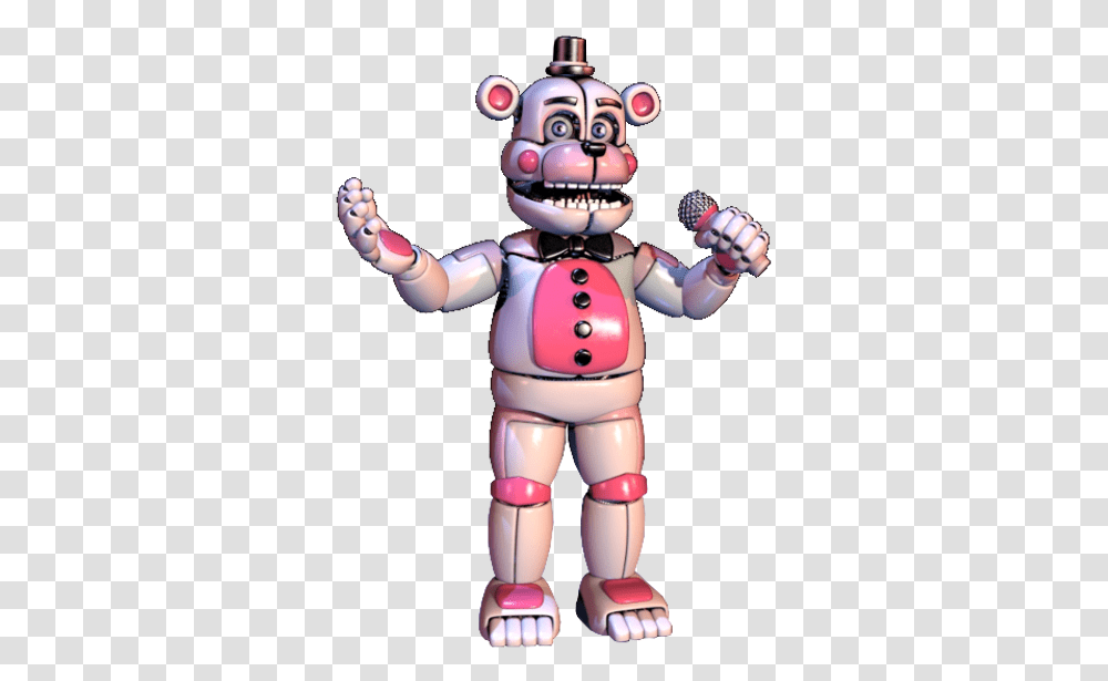 Fnaf Sister Location Wikia Funtime Freddy Without Bonbon, Robot, Figurine, Toy Transparent Png