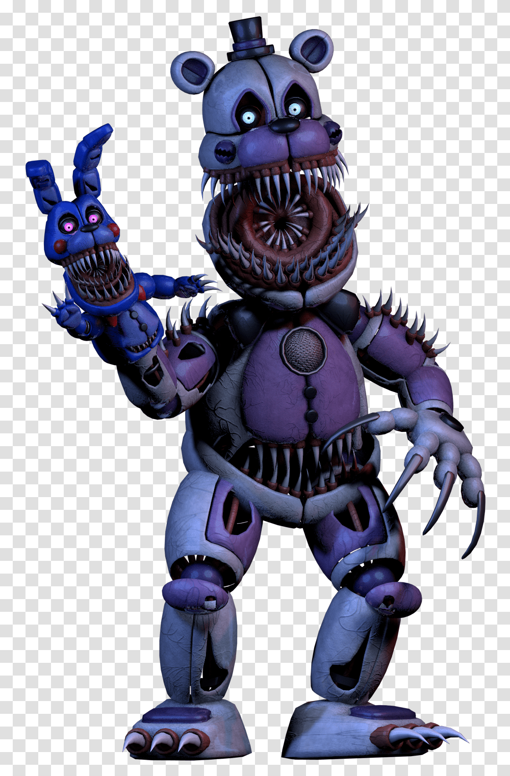 Fnaf Twisted Funtime Freddy, Toy, Robot, Knight Transparent Png
