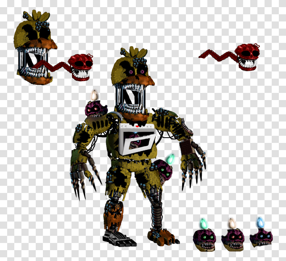 Fnaf Twisted Ones Action Figures, Robot, Person, Human, Toy Transparent Png