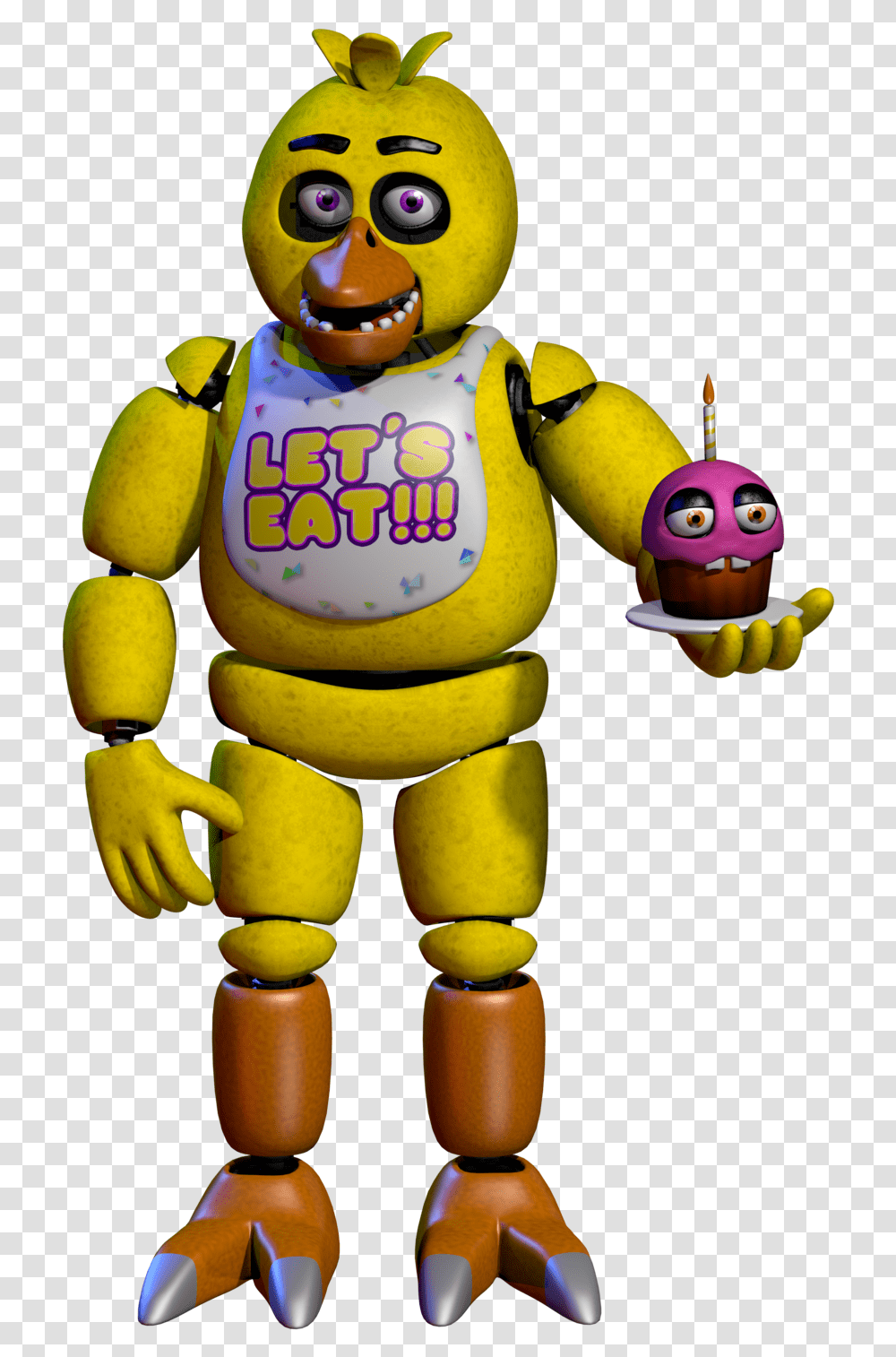 Fnaf Vr Help Wanted Chica, Figurine, Inflatable, Banana, Food Transparent Png