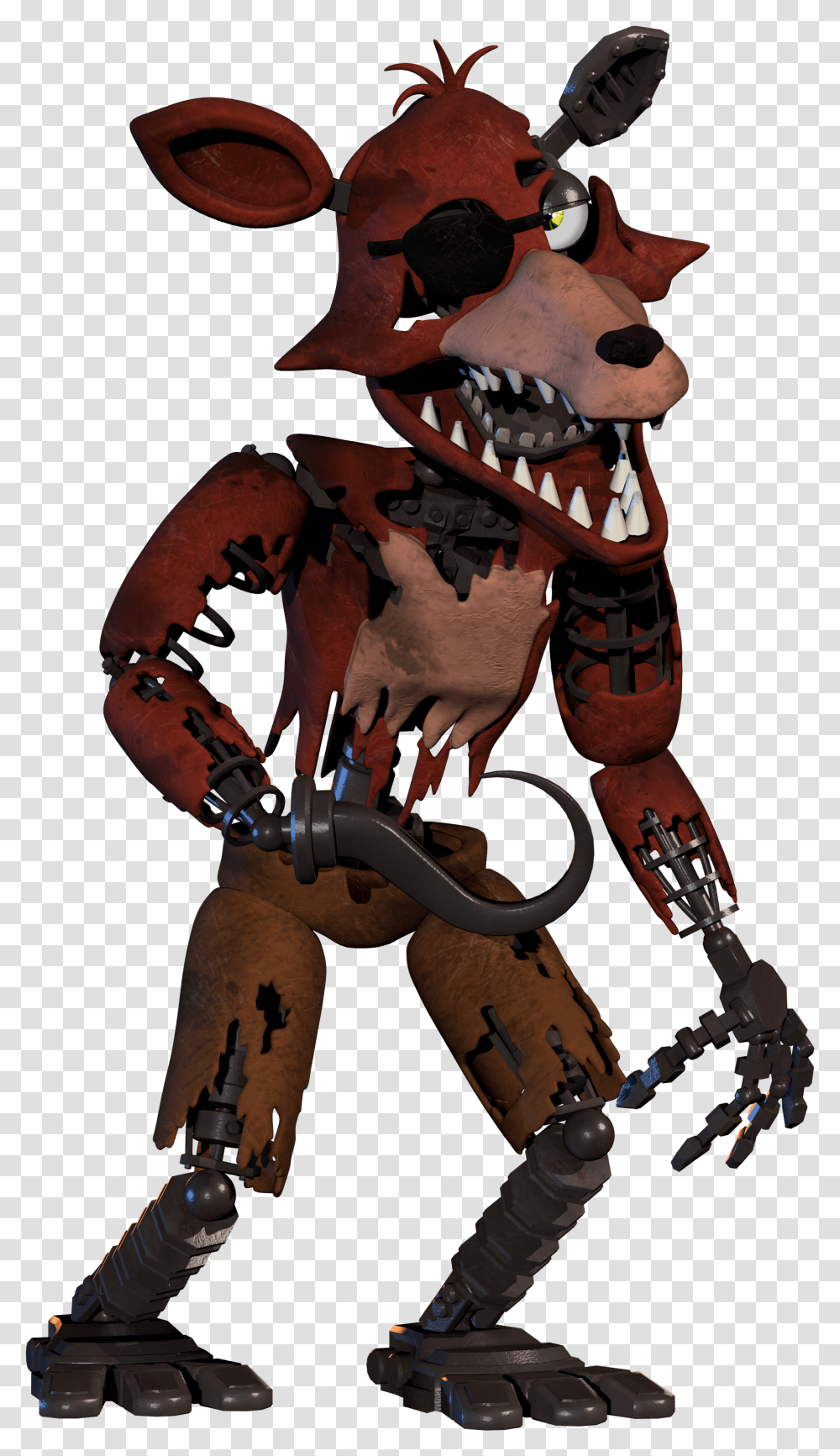 Fnaf Vr Help Wanted Foxy, Robot, Animal, Reptile, Dinosaur Transparent Png