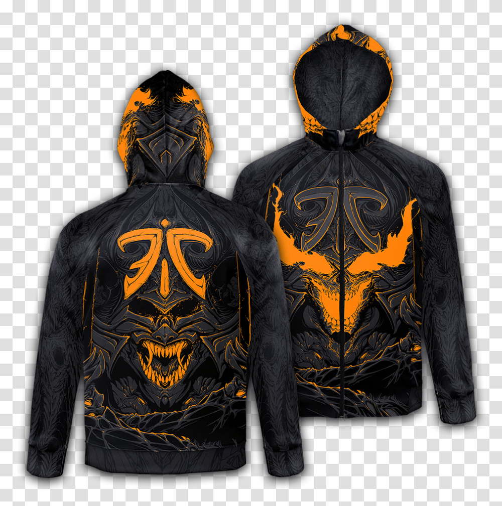 Fnatic Fnatic Halloween Demon Jacket, Apparel, Sweatshirt, Sweater Transparent Png